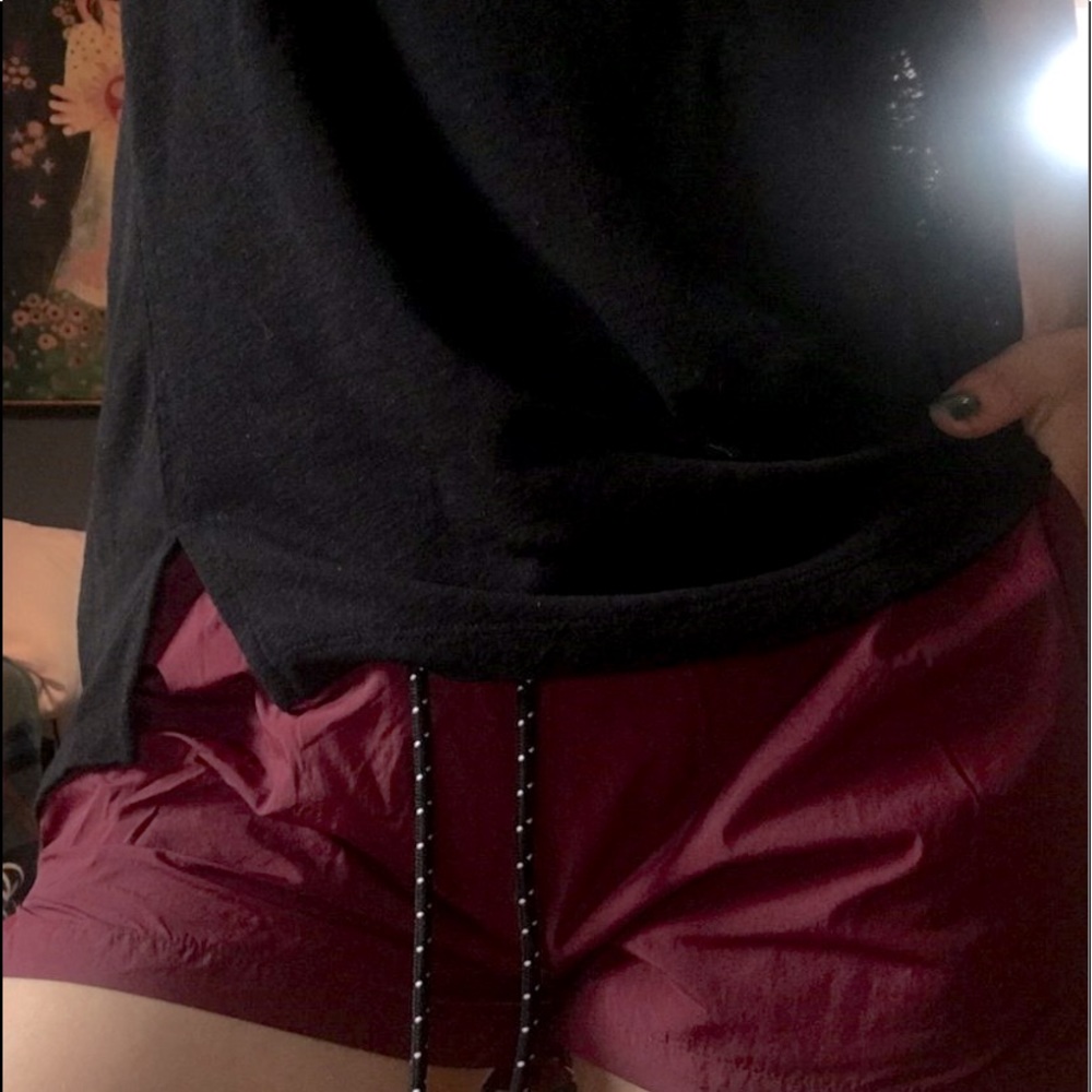 Victoria Secret PINK burgundy shorts